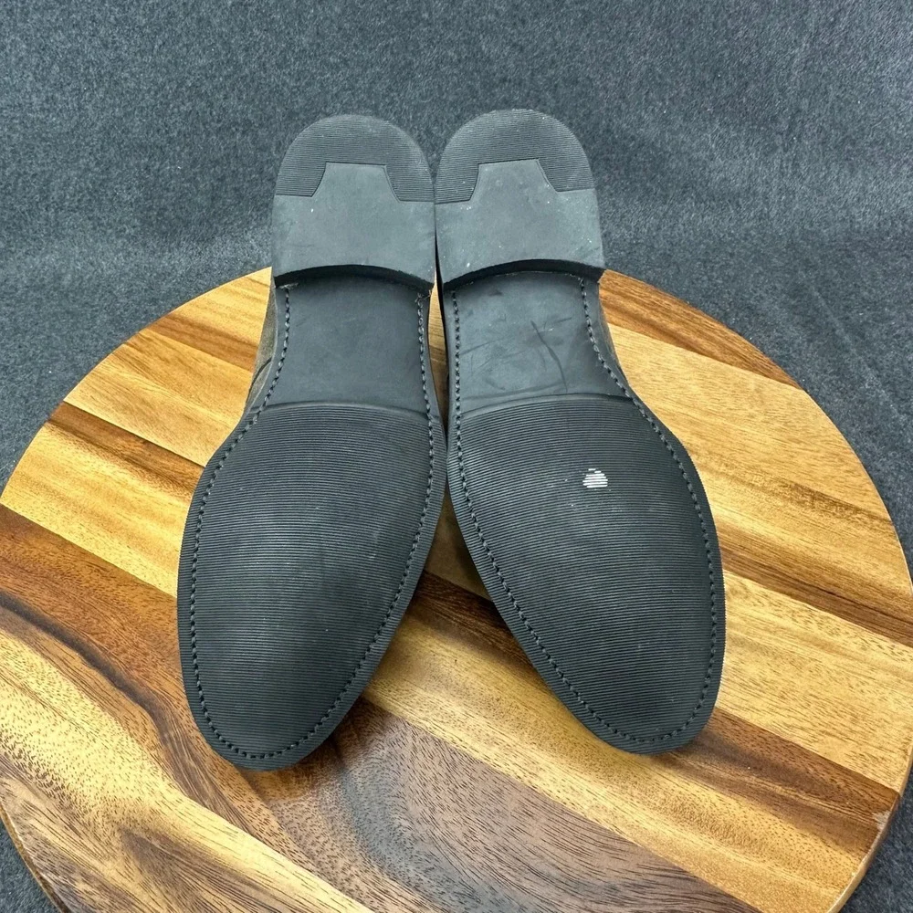 Sons of Henry Ambly Chukka Dark Olive Suede Goodyear Welted Spain Mens Sz 7 $460